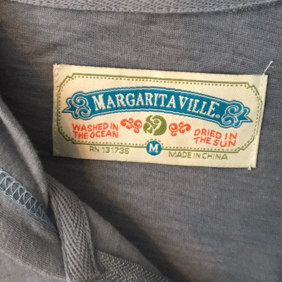 Margaritaville Shirts Margaritaville Zipup Hoodie Poshmark